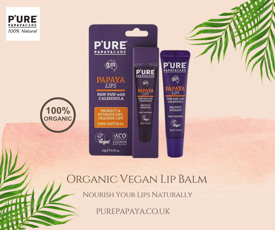 Organic Vegan Lip Balm - Nourish Your Lips Naturally